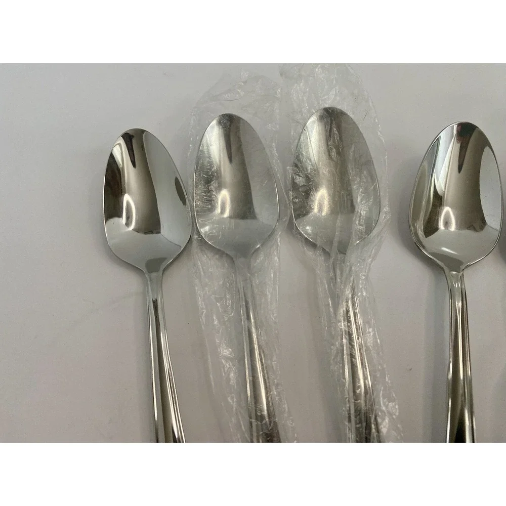Oneida Stainless CELLA Oval Place Soup Spoons 7 1/8